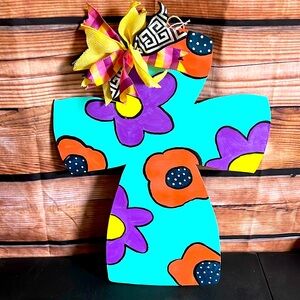 Hand painted wall decor/ door hanger